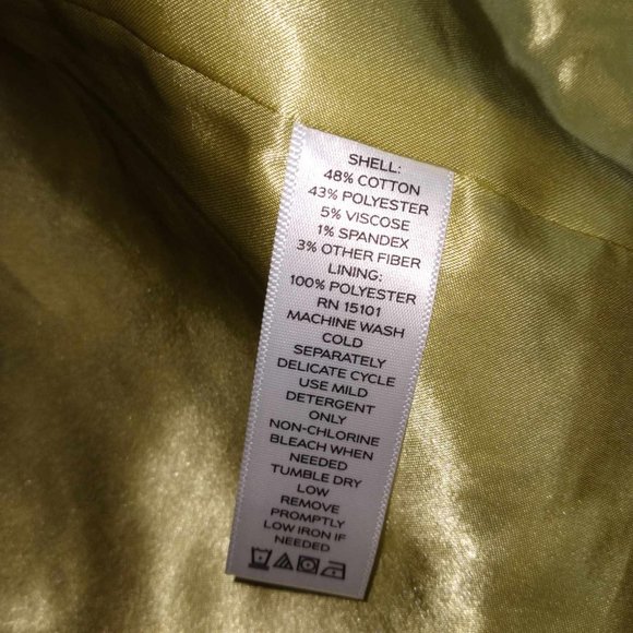 C Wonder Women’s Size 16 Brocade Blazer Jacket Metallic Tapestry Regencycore - Picture 5 of 8